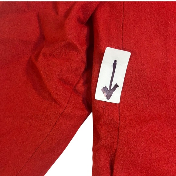 Elegant Red Women's Blazer - Picture 13 of 13